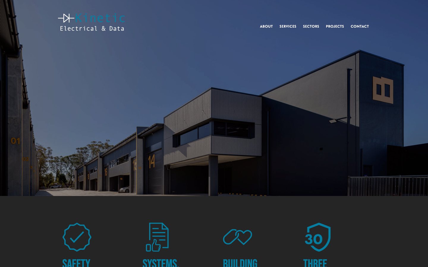 KEAD website, after the rebuild